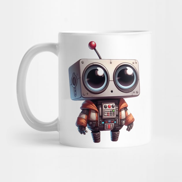 Cute Robot Illustration by Dmytro